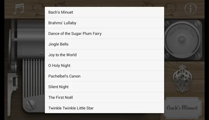 Real Music Box android App screenshot 0